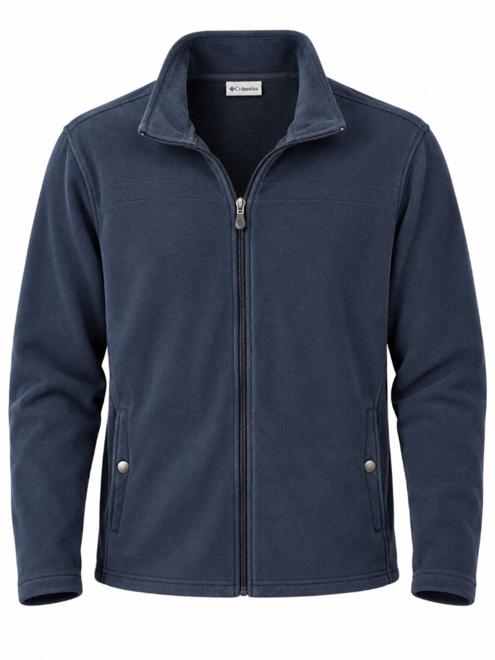 Columbia Women’s 2X Fleece Full Zip Black Sweatshirt Jacket